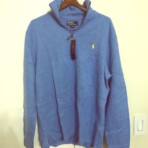 NWT Polo Ralph Lauren Men’s Quarter Zip Sweater